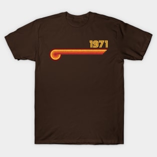 50th birthday 1971 T-Shirt